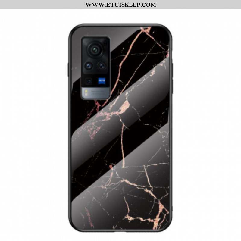 Etui do Vivo X60 Pro Szkło Hartowane W Kolorach Marmuru